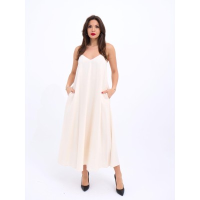 7339 ELBİSE-BEJ 7339 ELBİSE-BEJ