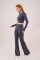 Fitilli Bluz Ve Pantolon Antrasit İkili Takım Fitilli Bluz Ve Pantolon Antrasit İkili Takım