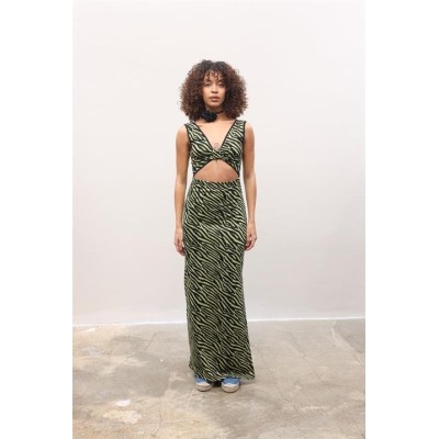 Bellatrix Cut Out Jakarlı Elbise 2677-8 Bellatrix Cut Out Jakarlı Elbise 2677-8