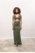Bellatrix Cut Out Jakarlı Elbise 2677-8 Bellatrix Cut Out Jakarlı Elbise 2677-8