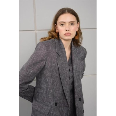 Gaelle Oversize Tuşe Ceket 6100-08 Gaelle Oversize Tuşe Ceket 6100-08