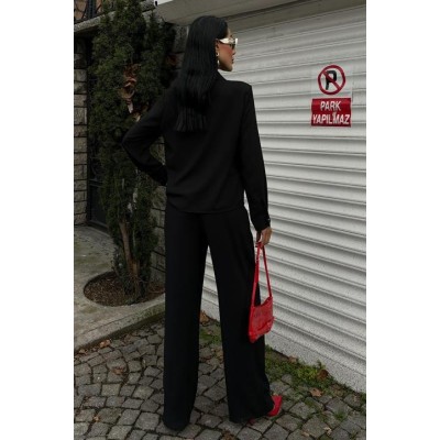 Transparan Detaylı Dökümlü Gömlek 3427 Transparan Detaylı Dökümlü Gömlek 3427