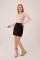 Geniş Yaka Krem Basic Body Bluz Geniş Yaka Krem Basic Body Bluz