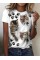 Kadın Kısa Kollu Kedi Ve Pati Baskılı Süprem T-shirt Kadın Kısa Kollu Kedi Ve Pati Baskılı Süprem T-shirt
