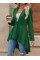 Kadın Uzun Kollu Yakalı önden Düğmeli Uzun Atlas Blazer Ceket Kadın Uzun Kollu Yakalı önden Düğmeli Uzun Atlas Blazer Ceket