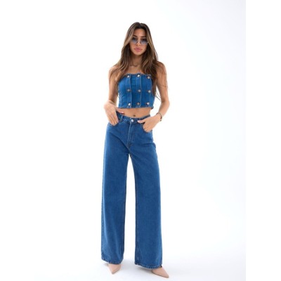 7415 KOT PANTOLON-KOYU MAVİ 7415 KOT PANTOLON-KOYU MAVİ