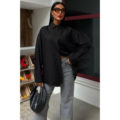 Klasik Oversize Poplin Gömlek 3421 Klasik Oversize Poplin Gömlek 3421