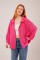 Basic Oversize Fuşya Gömlek Basic Oversize Fuşya Gömlek
