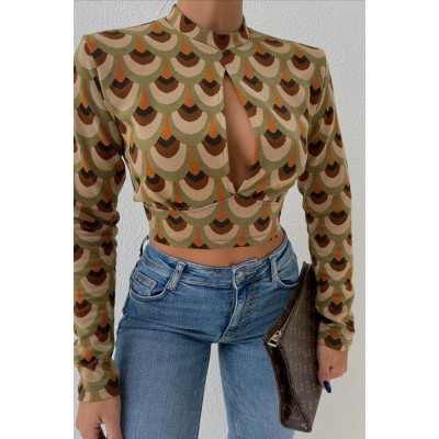 Autumn Cut Out Bluz 3018-08 Autumn Cut Out Bluz 3018-08