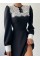 Parma Uzun Kollu Mini Boy Elbise Parma Uzun Kollu Mini Boy Elbise