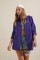3900 Oversize Uzun Basic Gömlek - Mor 3900 Oversize Uzun Basic Gömlek - Mor