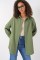 3900 Oversize Uzun Basic Gömlek - A.Haki 3900 Oversize Uzun Basic Gömlek - A.Haki