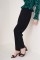 6543 Örme Pantolon - Siyah 6543 Örme Pantolon - Siyah