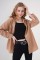 3900 Oversize Uzun Basic Gömlek - Camel 3900 Oversize Uzun Basic Gömlek - Camel