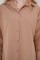 3900 Oversize Uzun Basic Gömlek - Camel 3900 Oversize Uzun Basic Gömlek - Camel