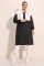 5185 Uzun Oversize Şişme Mont - Beyaz 5185 Uzun Oversize Şişme Mont - Beyaz