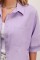 20213 Oversize Kısa Kol Basic Gömlek - Lila 20213 Oversize Kısa Kol Basic Gömlek - Lila
