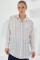 Bej Beyaz Desenli Oversize Saten Gömlek 3985 Bej Beyaz Desenli Oversize Saten Gömlek 3985