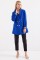 0704 Düğme Detaylı Blazer Ceket - Saks 0704 Düğme Detaylı Blazer Ceket - Saks