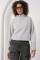 55449 Fermuarlı Yaka Örme Sweatshirt - Gri 55449 Fermuarlı Yaka Örme Sweatshirt - Gri