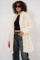 9148 Oversize Peluş Kaban - Ekru 9148 Oversize Peluş Kaban - Ekru