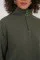 55449 Fermuarlı Yaka Örme Sweatshirt - Haki 55449 Fermuarlı Yaka Örme Sweatshirt - Haki