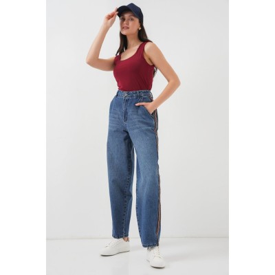 Baggy Kot Pantolon 6700 - Lacivert Baggy Kot Pantolon 6700 - Lacivert