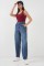 Baggy Kot Pantolon 6700 - Lacivert Baggy Kot Pantolon 6700 - Lacivert
