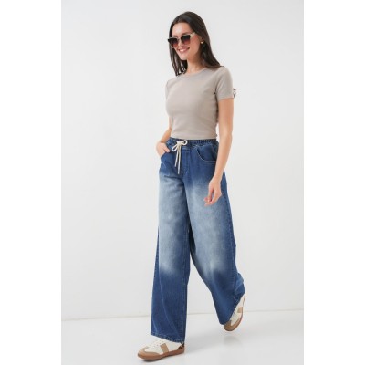 Bol Paça Kot Pantolon 6705 - Lacivert Bol Paça Kot Pantolon 6705 - Lacivert
