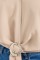 905 Oversize Dökümlü Bluz - Bej 905 Oversize Dökümlü Bluz - Bej