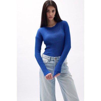 Fitilli Transparan Bluz Fitilli Transparan Bluz