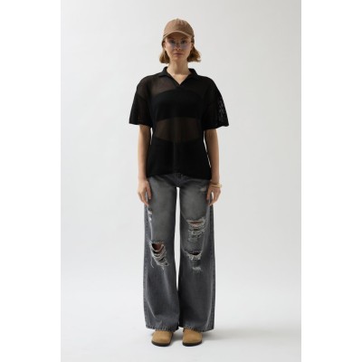 Polo Yaka TransparanT-Shirt Polo Yaka TransparanT-Shirt
