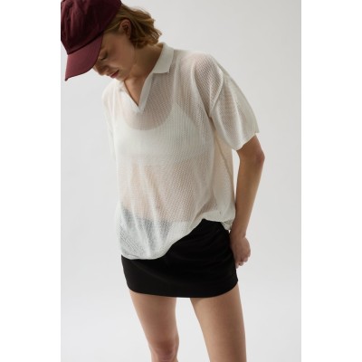 Polo Yaka TransparanT-Shirt Polo Yaka TransparanT-Shirt