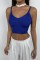 V Yaka Crop Bluz V Yaka Crop Bluz