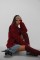 Baskılı Sıfır Yaka Oversize Sweatshirt Baskılı Sıfır Yaka Oversize Sweatshirt
