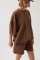Oversize Lazer Kesim Bisiklet Yaka T-Shirt Oversize Lazer Kesim Bisiklet Yaka T-Shirt