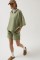 Oversize Lazer Kesim Bisiklet Yaka T-Shirt Oversize Lazer Kesim Bisiklet Yaka T-Shirt