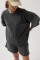 Oversize Lazer Kesim Bisiklet Yaka T-Shirt Oversize Lazer Kesim Bisiklet Yaka T-Shirt