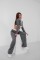 Polo Yaka Garnili Crop Sweatshirt Polo Yaka Garnili Crop Sweatshirt