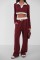 Polo Yaka Garnili Crop Sweatshirt Polo Yaka Garnili Crop Sweatshirt