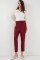 6650 Yüksek Bel Kumaş Pantolon - Bordo 6650 Yüksek Bel Kumaş Pantolon - Bordo