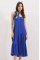 2403 Askılı Midi Elbise - Saks 2403 Askılı Midi Elbise - Saks