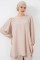 Ayrobin Tunik Pantolon Alt Üst Takım 6712 - Krem Ayrobin Tunik Pantolon Alt Üst Takım 6712 - Krem