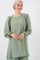 Ayrobin Tunik Pantolon Alt Üst Takım 6712 - Çağla Ayrobin Tunik Pantolon Alt Üst Takım 6712 - Çağla