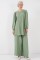 Ayrobin Tunik Pantolon Alt Üst Takım 6712 - Çağla Ayrobin Tunik Pantolon Alt Üst Takım 6712 - Çağla