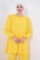 Ayrobin Tunik Pantolon Alt Üst Takım 6712 - Sarı Ayrobin Tunik Pantolon Alt Üst Takım 6712 - Sarı