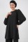 Ayrobin Tunik Pantolon Alt Üst Takım 6712 - Siyah Ayrobin Tunik Pantolon Alt Üst Takım 6712 - Siyah