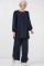 Ayrobin Tunik Pantolon Alt Üst Takım 6712 - Lacivert Ayrobin Tunik Pantolon Alt Üst Takım 6712 - Lacivert