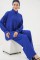 Örme Tesettür Alt Üst Takım 6711 - Saks Örme Tesettür Alt Üst Takım 6711 - Saks