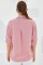 Pembe Kısa Kol Oversize Keten Gömlek 20240 Pembe Kısa Kol Oversize Keten Gömlek 20240